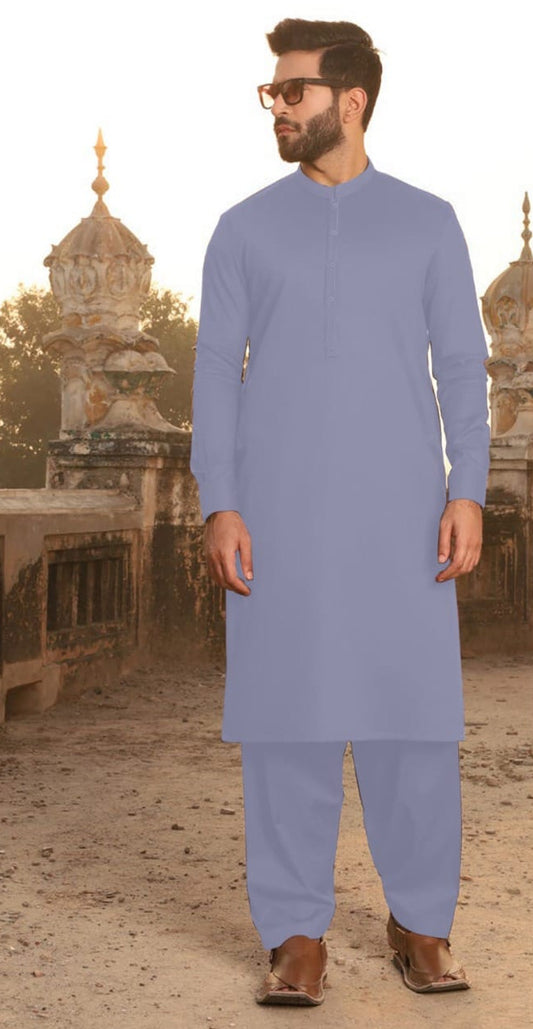 Dubai Color Unstitched Wash-and-Wear Kameez Shalwar – 4 Meters of Premium Fabric